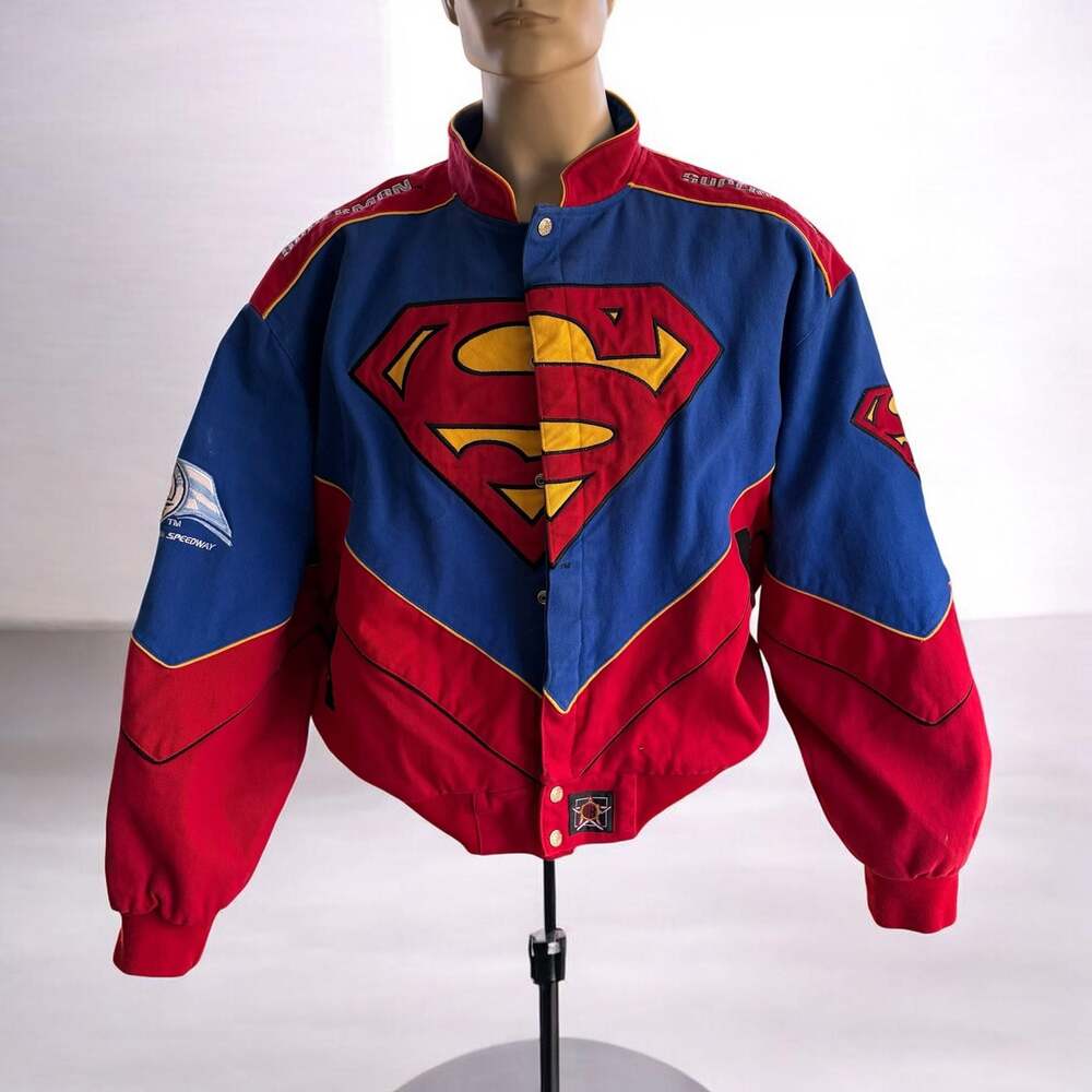 Vintage 2004 JH Design Justice League Superman Michigan International Speedway J